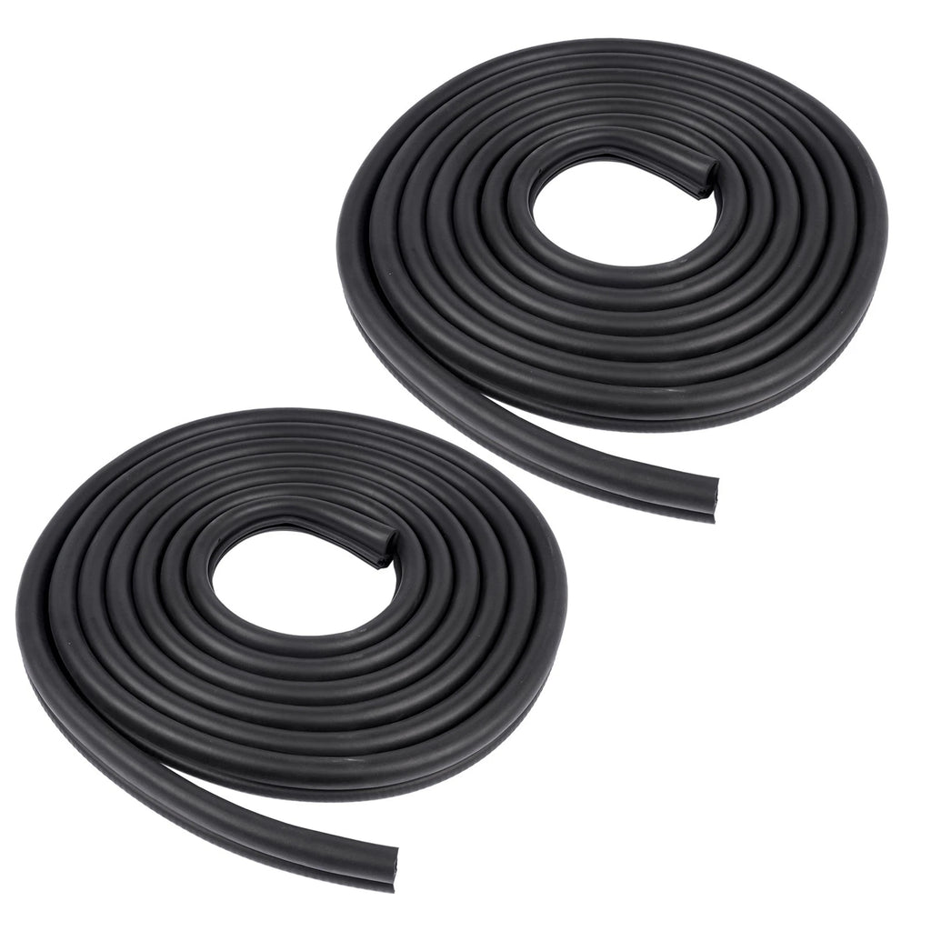 Pair Front Door Weatherstrip Seal for Chevy Silverado GMC Sierra 1500 2500 3500 (2007–2018)