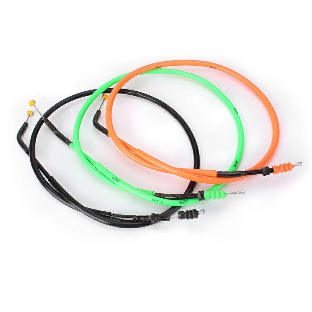 Clutch Cable for Kawasaki Z1000 (2010–2013) - Green Black