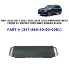 Driver Knee Airbag for Mercedes-Benz GLB 250 (2020–2025) 247 860 30 00 9051