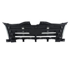 Chrome Front Upper Bumper Grille + Fog Light Lamp for Ford Edge (2007–2010)