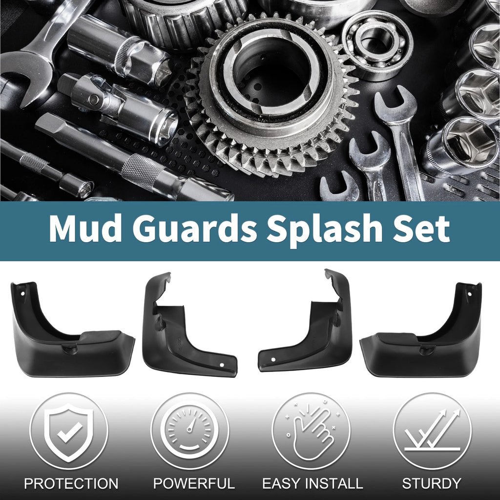 Set of 4 Mud Flaps Splash Guards for Toyota Avalon (2007–2012)