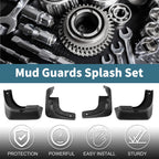 Set of 4 Mud Flaps Splash Guards for Toyota Avalon (2007–2012)