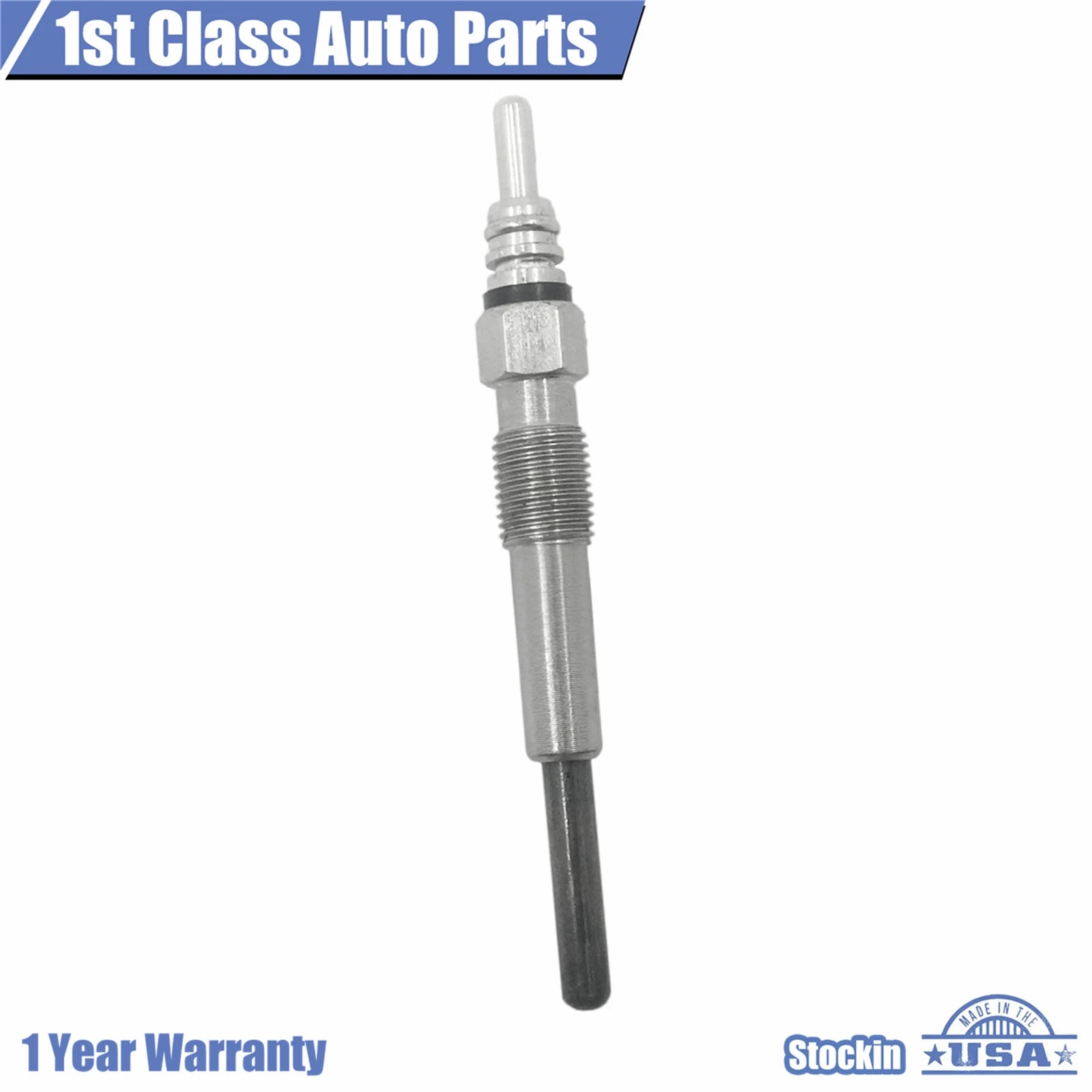 Set of 4 Diesel Glow Plugs for VW Jetta Golf Audi TDI (1.9L, 2.5L)