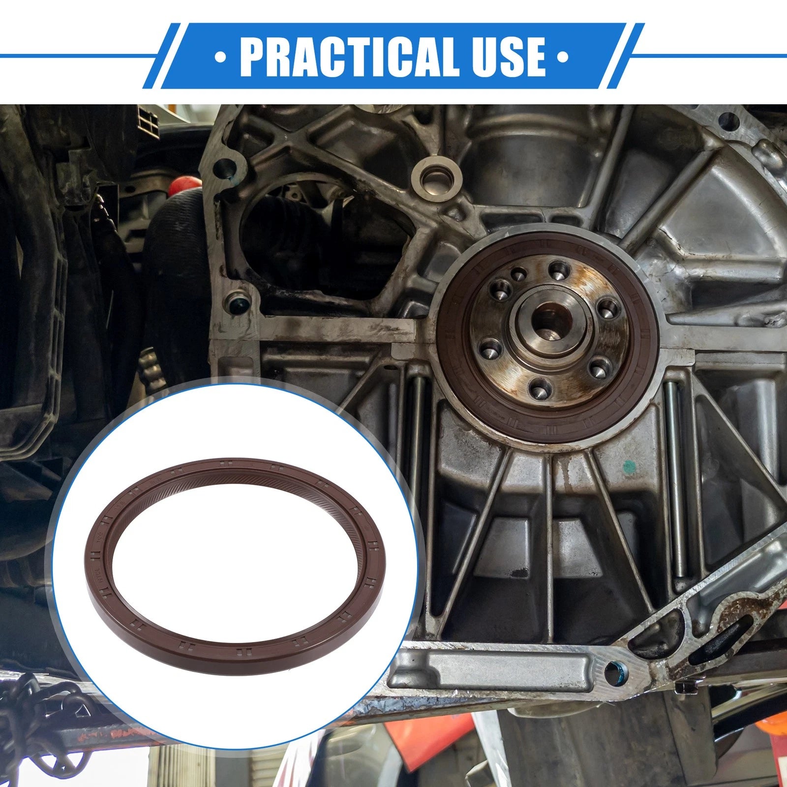 Engine Crankshaft Oil Seal No. 90311-99010 for Toyota 4Runner (2003–2019) Rubber