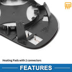 Heated Mirror Glass for Volkswagen Fox (2003–2010)