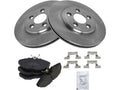 Rear Brake Pad and Rotor Kit for Jaguar S Type (2000–2005) PZ812KB