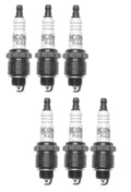 Set of 6 Spark Plugs Pre-Gapped .035 for Jeep CJ6A, Chevy, Buick, GMC 6CYL