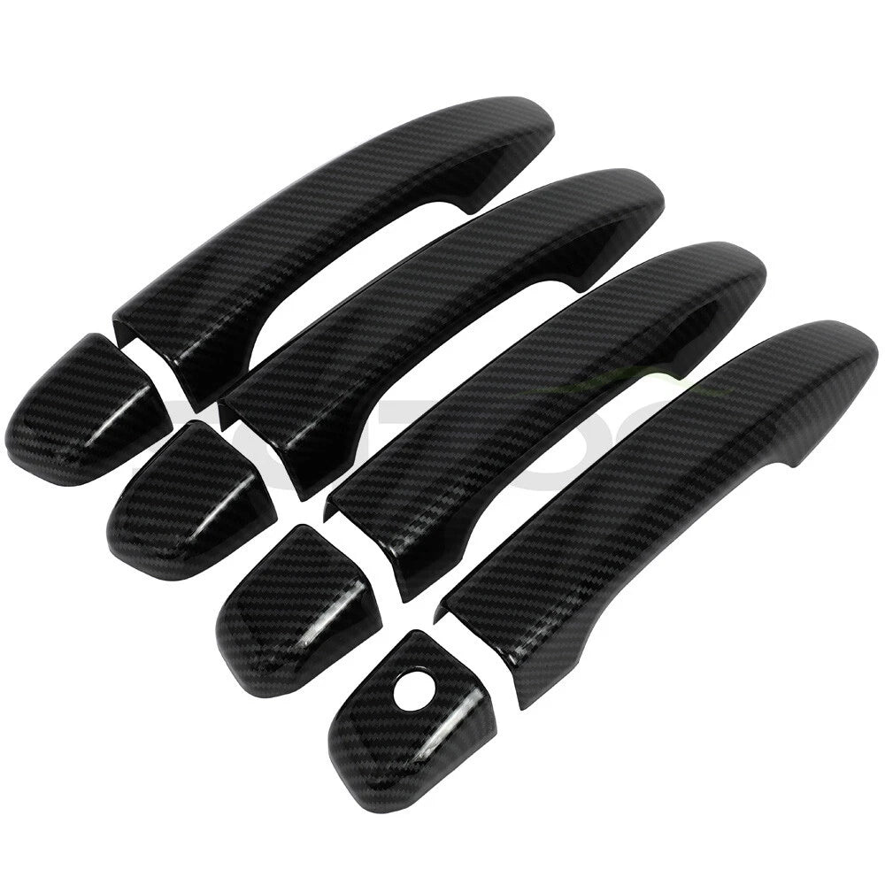 Set of 4 Door Handle Covers for Honda Accord (2018–2020) Carbon Fiber