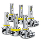 2X AUXITO Canbus H11 9005 9006 LED Headlight Bulbs Kit for High/Low Beam