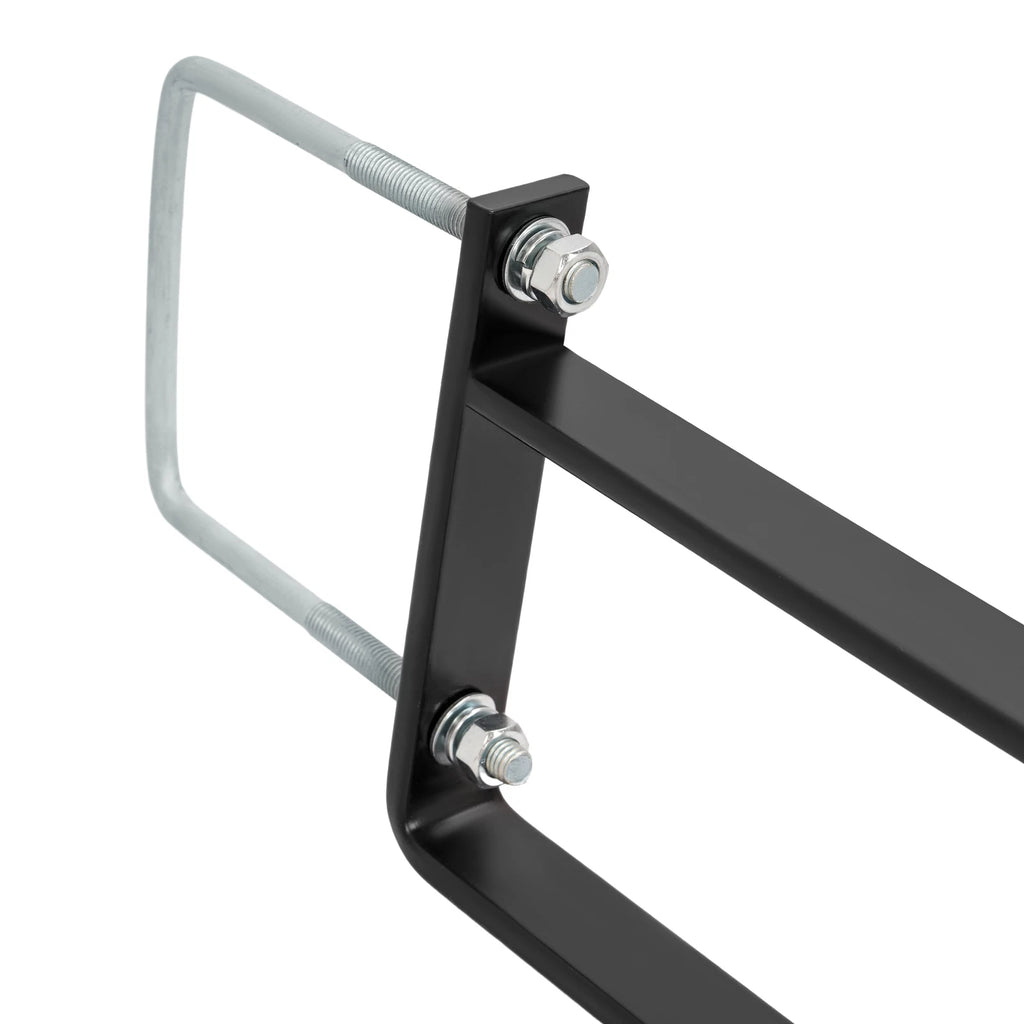 2-Bike Steel Spare Tire Mount Carrier Rack for RV Bumpers