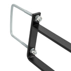 2-Bike Steel Spare Tire Mount Carrier Rack for RV Bumpers