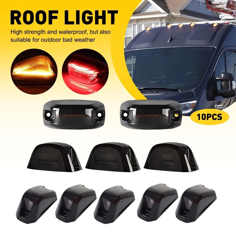 LED Front Rear Roof Clearance Light Kit for RAM ProMaster 1500 2500 (2014–2023)
