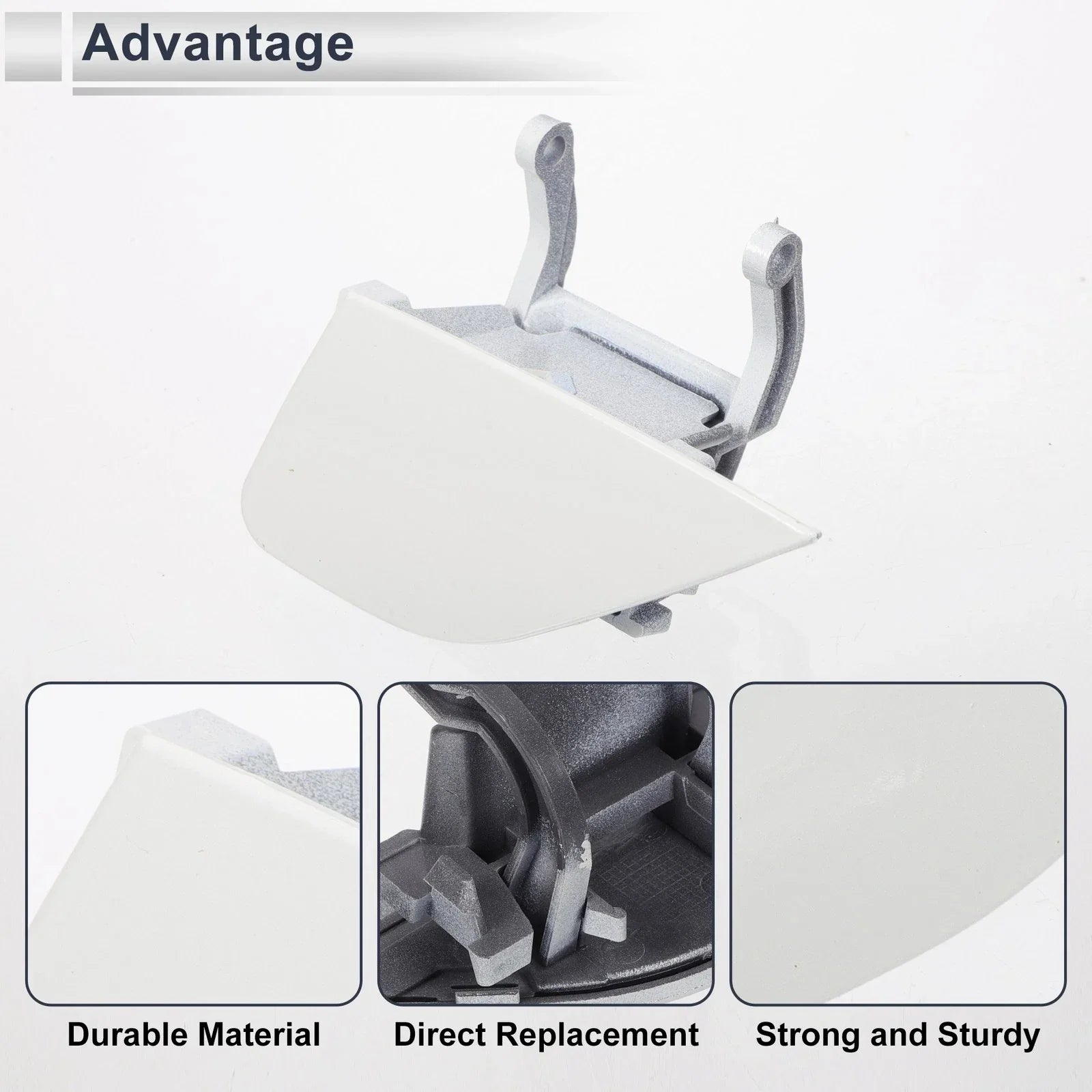 Front Left Bumper Headlight Washer Nozzle Cover Cap for BMW 750i