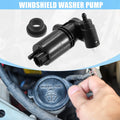 Set of 1 Windshield Washer Motor Pump with Grommet for Nissan Rogue Sport (2017–2022)