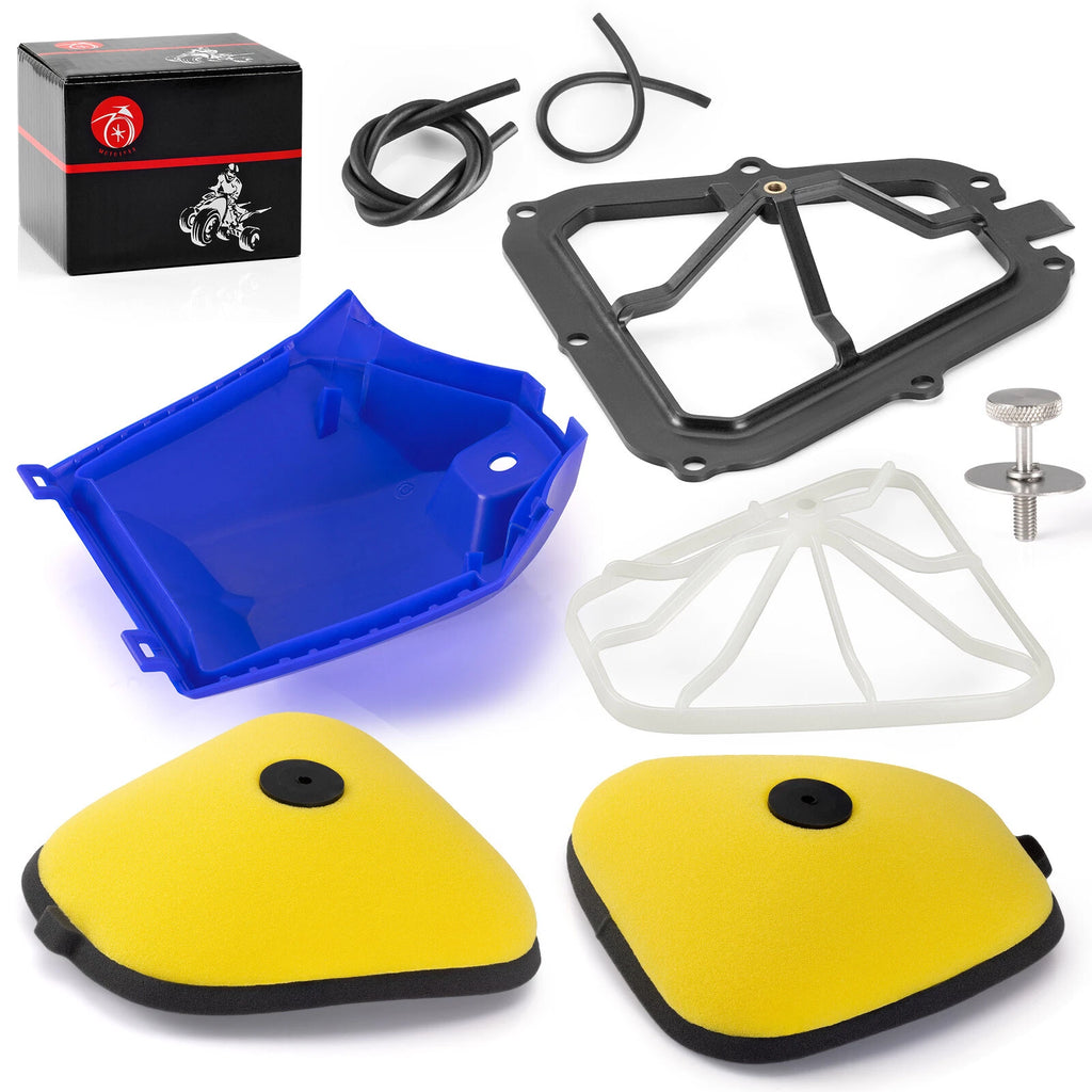 Air Filter Kit for Yamaha YZ250F YZ450F (2018–2022) - Includes Guide & Lid Cover