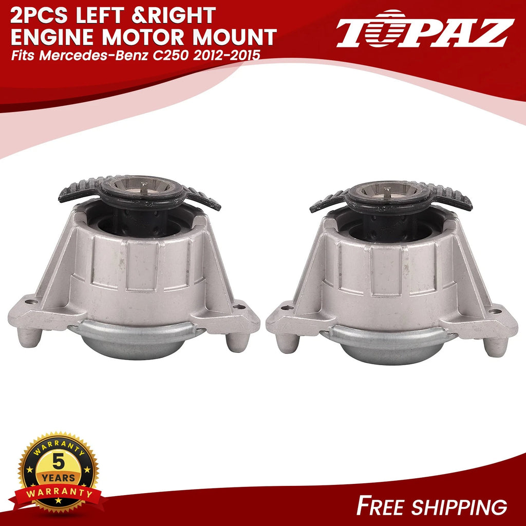 Engine Motor Mounts for Mercedes-Benz C250 (2012–2015)