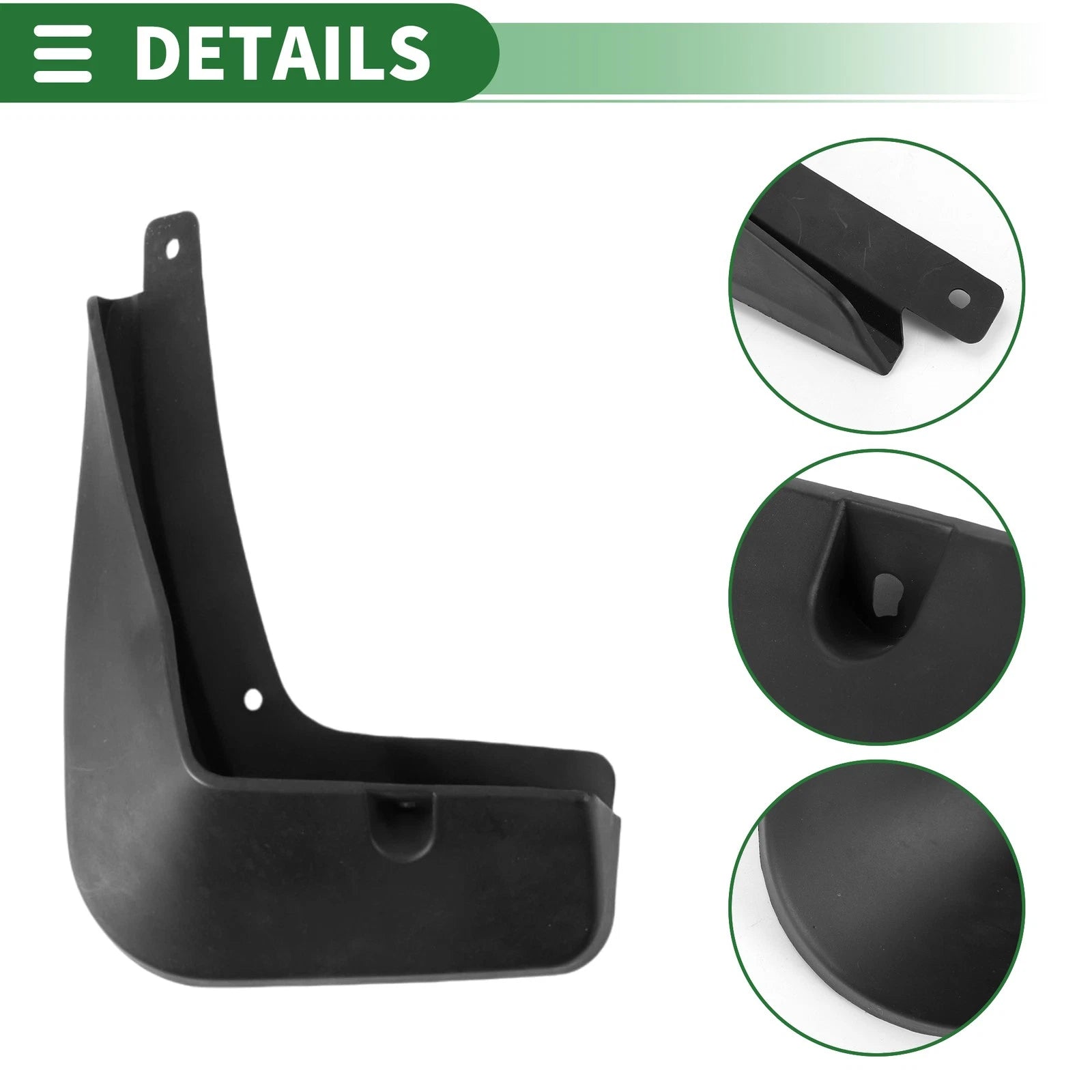 Mud Flaps Splash Guards for Chevrolet Cavalier (2016–2018) W/ Mounts