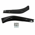 2X Front Bumper Spoiler Lip for Honda Accord 4DR (2013–2015) HFP Style Black