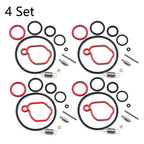 Set of 4 Carburetor Rebuild Kits for B&S 590589, 08P502, 093J02, 09P602