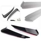 Rear Bumper Spoiler Canard/Air Vent Cover Trim for Benz W205 (2015–2021)