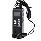8GB Digital Audio Voice Recorder for Black (No Year Specified)