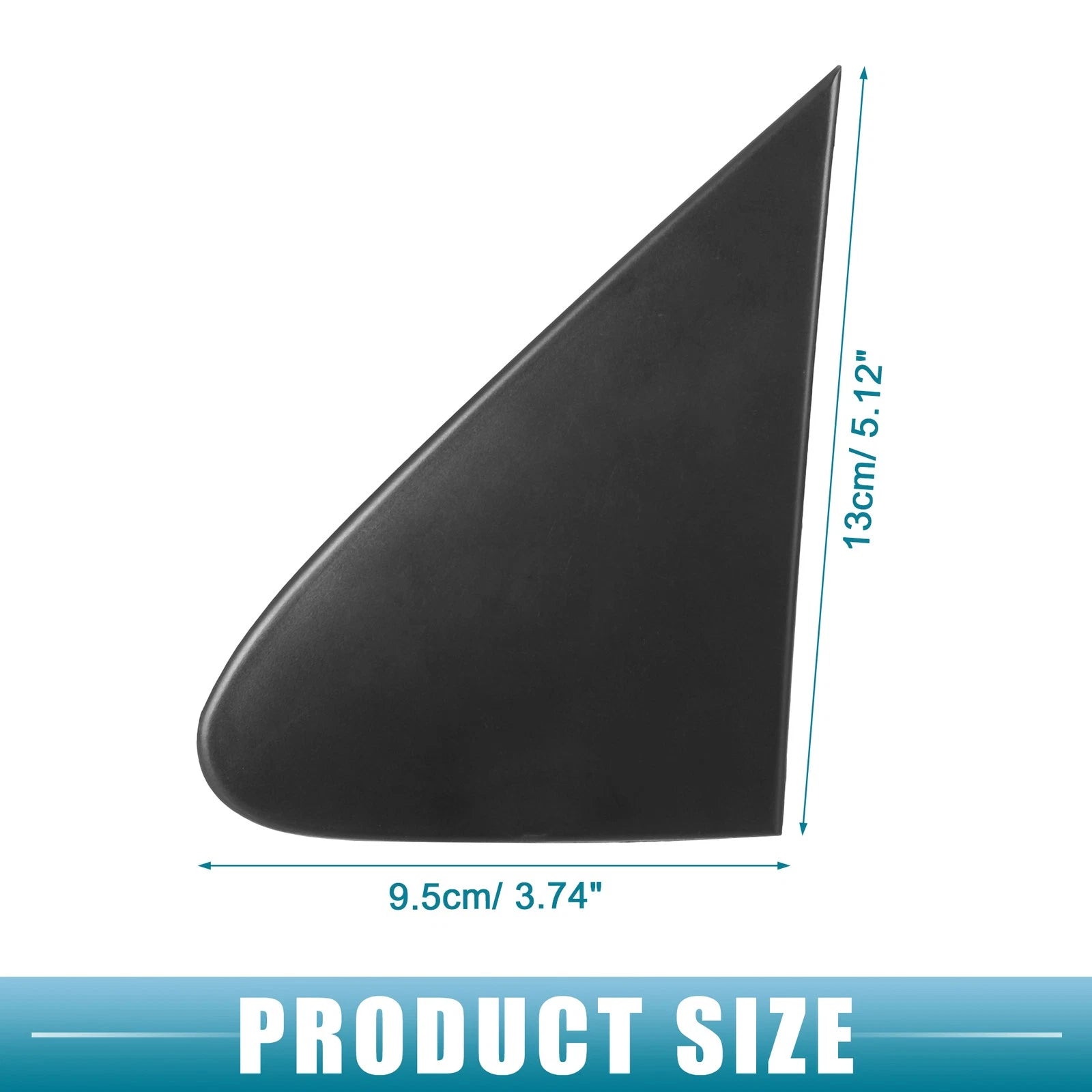 1 Pair Mirror Corner Fender Triangle Cover No. 6011812010 for Toyota Corolla (2014–2019)