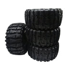 2X Rock Crawler 2.2" Tires Soft with Foams for Axial Wraith RR10 SCX10 Jeep