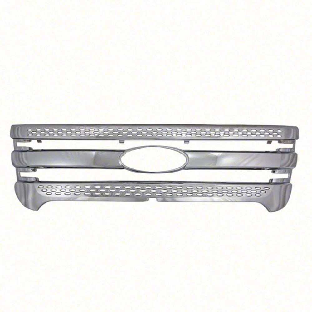 Chrome Grille Overlay Replacement for 2011-2015 Ford Explorer