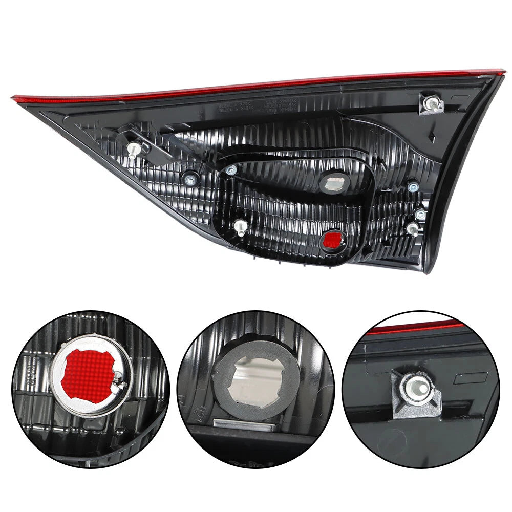 Rear Tail Light Assembly for Toyota Sienna (2015–2017) Clear Halogen