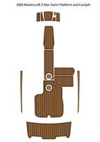EVA Foam Teak Deck Flooring for Mastercraft X Star (2008)