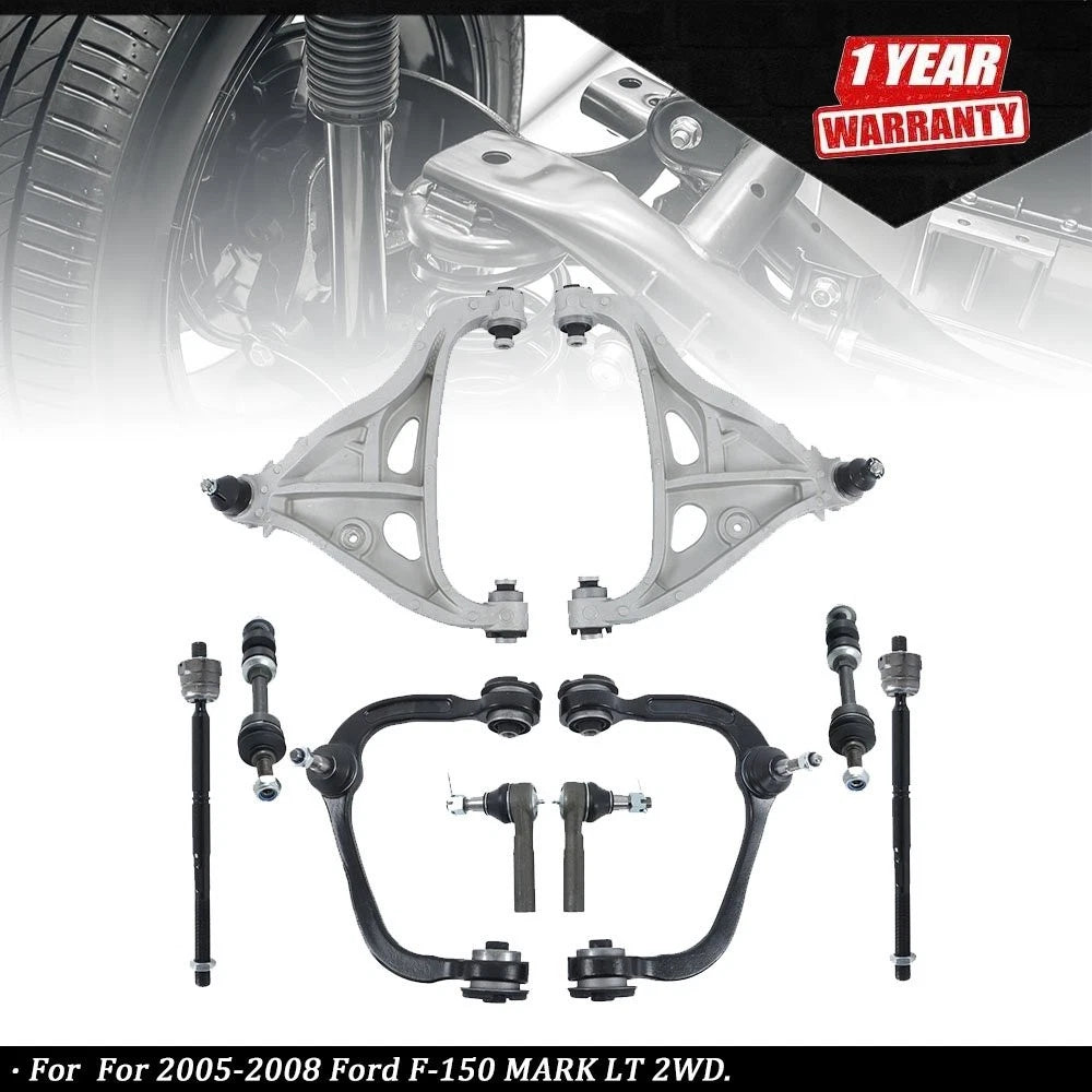 Front Upper & Lower Control Arms for Ford F-150 MARK LT 2WD (2005–2008)