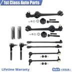Set of 10 Front Control Arms with Ball Joints for Chrysler 300M Concorde (1998–2004)
