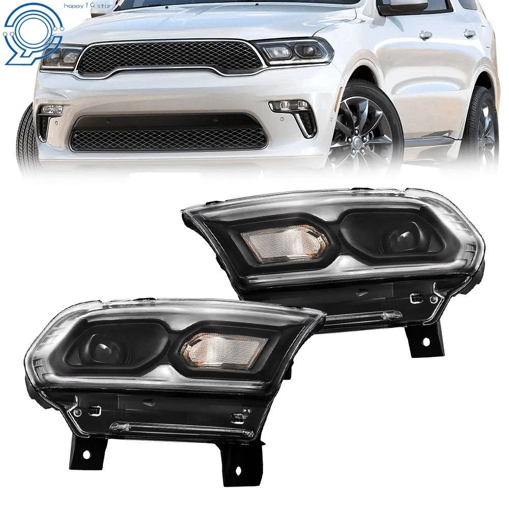 LED Headlights for Dodge Durango (2021–2023) Passenger + Driver
