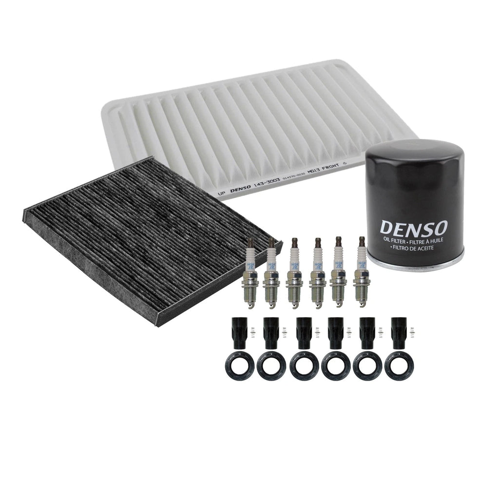 Tune Up Kit with 6 NGK Spark Plugs & Boots for Camry ES330 RX330 Solara (2002–2006)