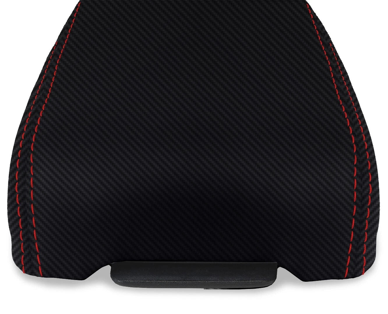 Console Armrest Cover for Chevrolet Colorado (1995–2005) Carbon Red Stitch