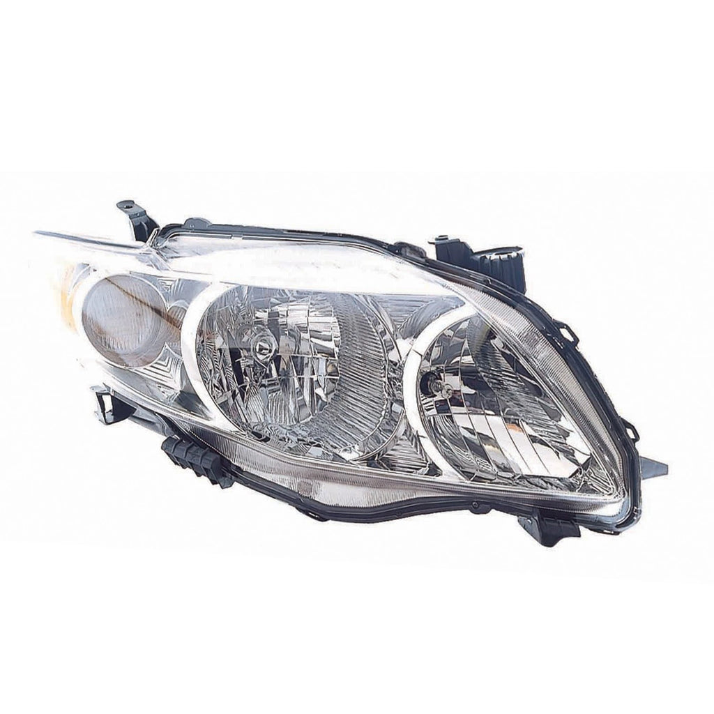 Replacement Chrome Passenger Side Head Light Assembly for Nissan Altima (2019–2024)