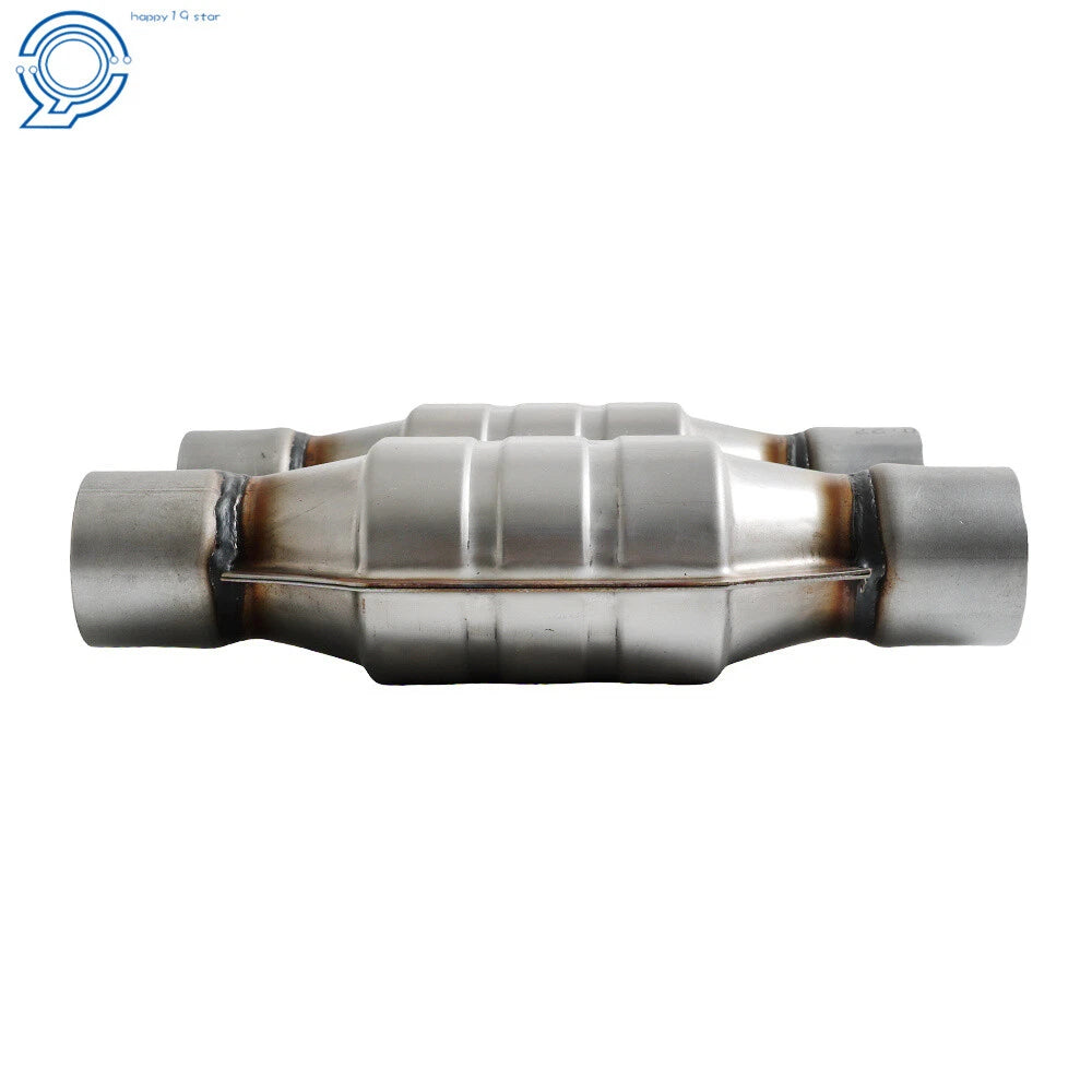 Set of 2 Universal 2.5" Catalytic Converters for Chevy Silverado 1500 GMC