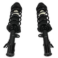 Pair Front Shock Struts with Coil Spring for Nissan Versa (2012–2019)
