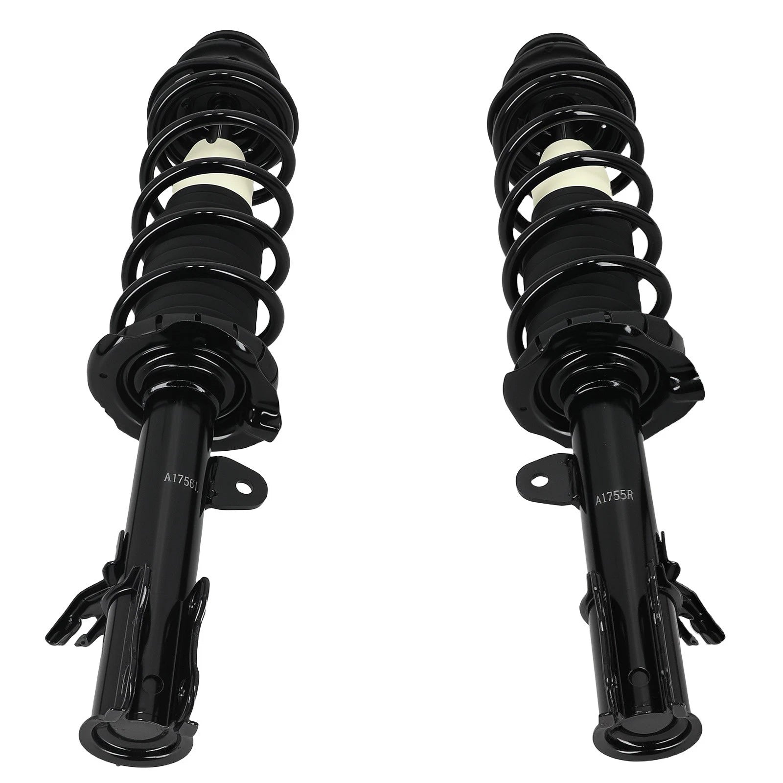 Pair Front Shock Struts with Coil Spring for Nissan Versa (2012–2019)