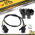 2Pcs Camshaft Crankshaft Position Sensor for Mitsubishi Endeavor (2004–2008)