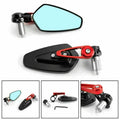 7/8" Aluminum Rear View Side Mirror for Universal Fit Motorcycle