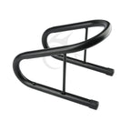 6.5" Black Motorcycle Wheel Chock Kit for Scooter Bike Trailer Truck