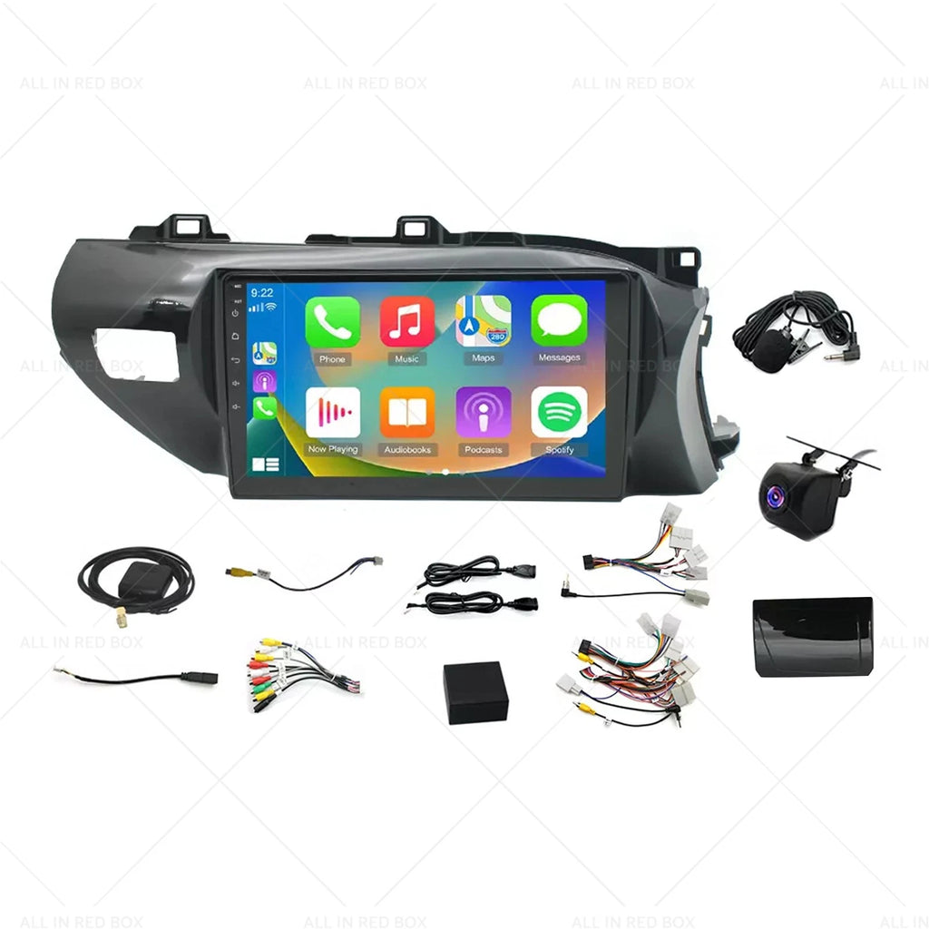 10.1'' Car Stereo Radio Head Unit for Toyota Hilux (2015–2022)