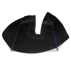 Console Armrest Lid Cover for Toyota Tundra (2014–2019) Blue Stitch