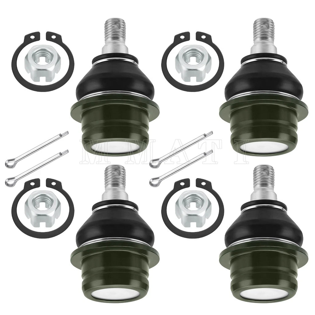 Set of 4 Upper Lower Ball Joints for Suzuki KingQuad LT-A 450 500 700 750 (2005–2023)