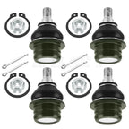 Set of 4 Upper Lower Ball Joints for Suzuki KingQuad LT-A 450 500 700 750 (2005–2023)