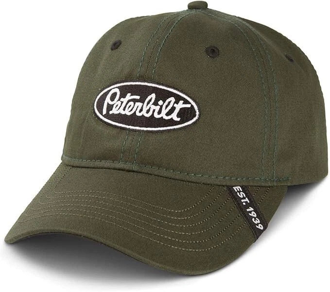 Green Cap for Peterbilt Motors (Est. 1939) Low Profile Trucker Hat