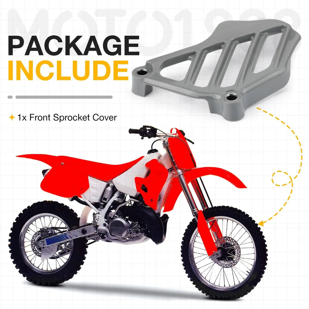 Front Sprocket Cover Guard Case Saver for Honda CR250 (1992–2001)