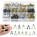 Set of 240 Metal Clips for Boot Trim Interior Mounting