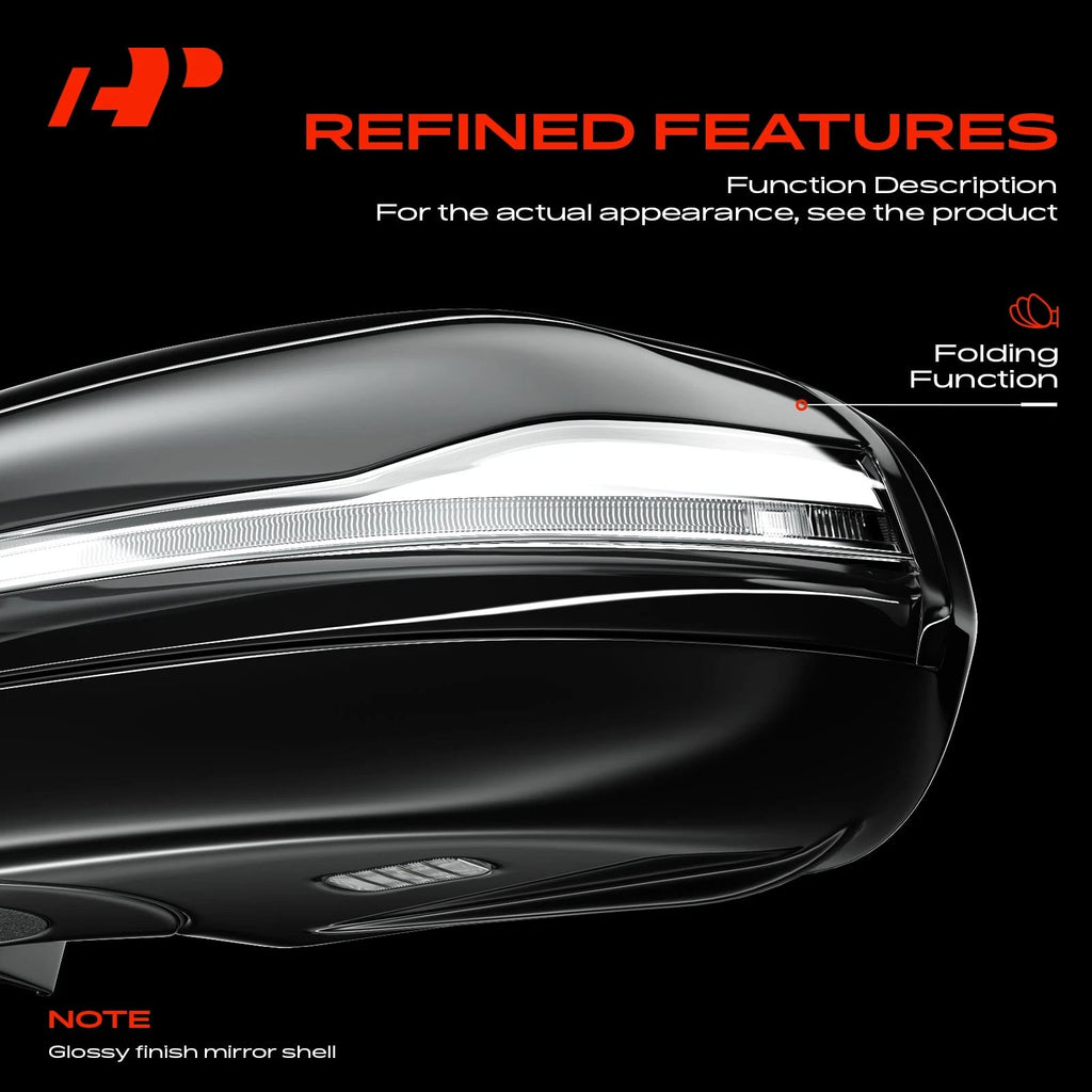 Driver Manual Mirror for Toyota Tundra (2007-2013)
